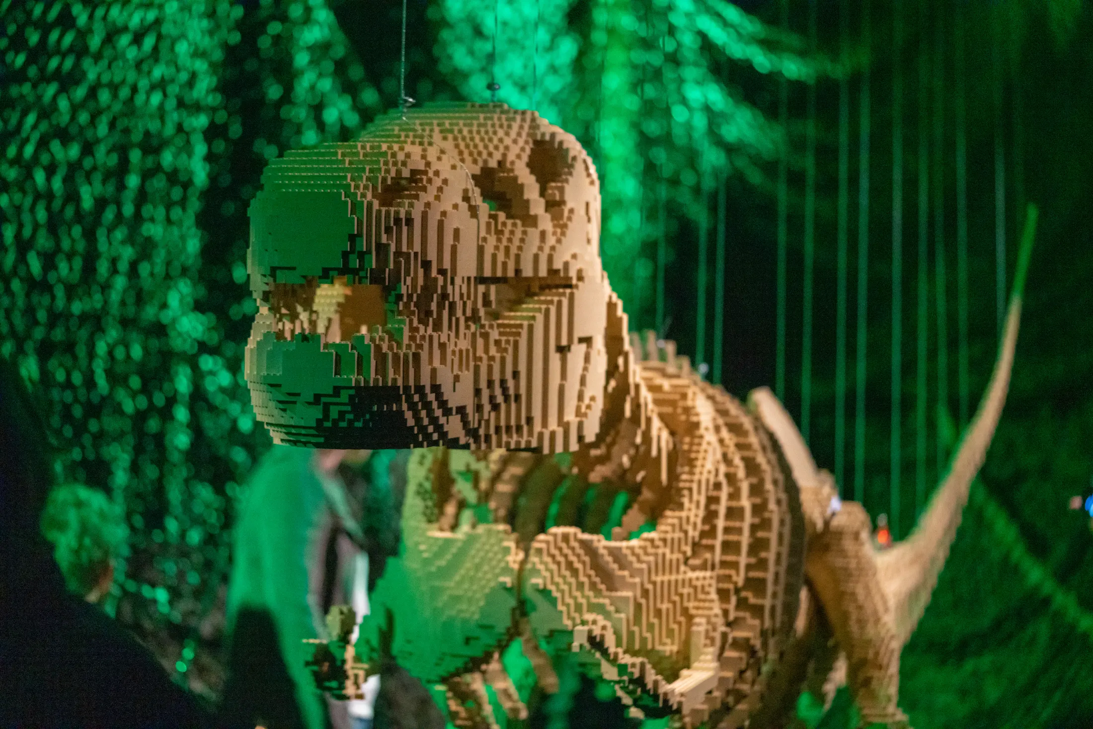 The Art Of The Brick Raleigh Dino